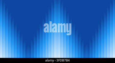 A modern abstract background featuring vertical stripes with a smooth blue gradient, creating a dynamic and professional visual pattern. Stock Vector