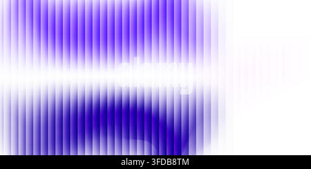 Abstract background featuring vertical purple stripes with a soft gradient light effect, creating a modern and dynamic visual pattern. Stock Vector
