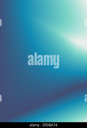 A modern abstract background featuring smooth blue and teal gradient layers with a subtle geometric perspective and soft light transitions. Stock Vector
