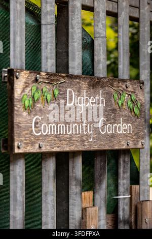 The Warehouse on Allison Street in Digbeth, Birmingham, home to Birmingham Friends of the Earth and an environmental community hub, is facing potentia.... Stock Photo