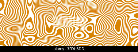 Texture coffee background and pattern swirl creamy with milk vector cream. Wave candy ripple and splash brown caramel with wavy liquid abstract. Melt Stock Vector