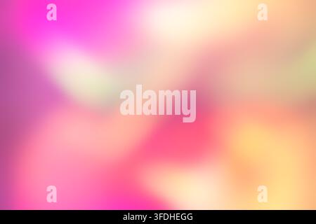 Pink and orange blurred gradient background pastel abstract photo backdrop. Abstract pink purple gradient background with soft bokeh copy space Stock Photo