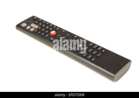 TV remote controller isolated on white background Stock Photo