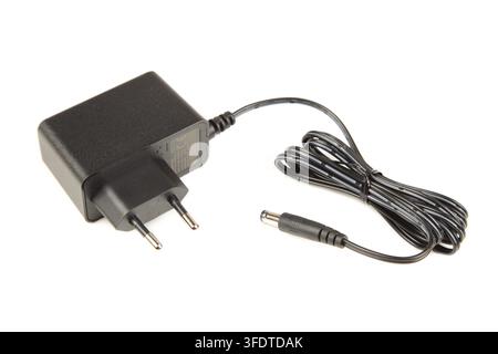 Power adapter for charging gadgets Stock Photo