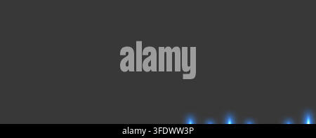 Neon soundwaves, blue isolated glowing sound audio waves. Stock Vector
