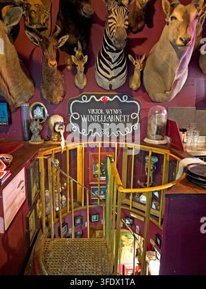 The Last Tuesday Society and Viktor Wynd Museum of Curiosities, an eccentric London collection of art and oddities Stock Photo