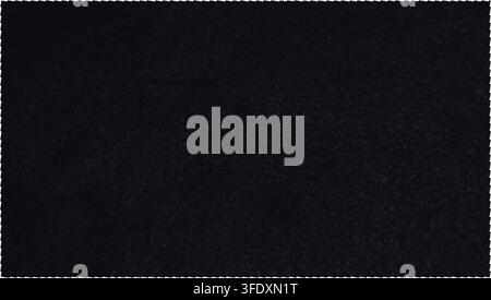 Black Textured Vector Background with Subtle Grunge Effect and Dark Grey Tones Featuring a Minimalist Style for Digital Design Projects Stock Vector