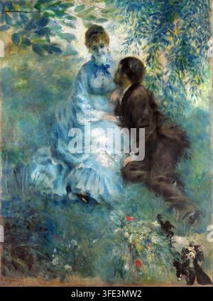 The Lovers 1875 by Pierre-Auguste Renoir Stock Photo - Alamy