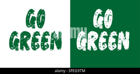 Editable eco graphics for sustainability campaigns, recycling awareness, green branding, environmental posters, packaging, ads and social media design Stock Vector