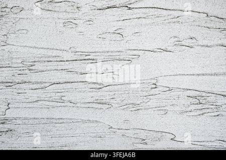 background of a flat plastered wall Stock Photo