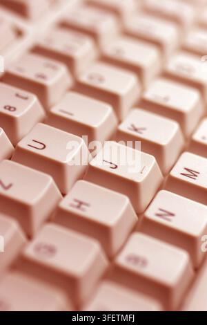 Computer keyboard, PC, computer, laptop, Vienna, Austria Stock Photo