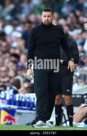 Crystal Palace manager Pierre Sage before the Premier League match at ...