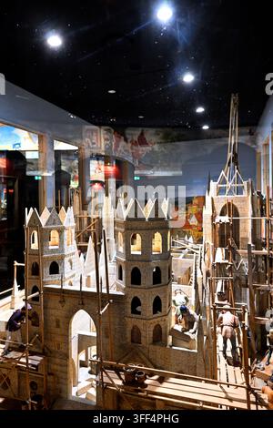 Display at Prater Wheel Vienna Austria Stock Photo
