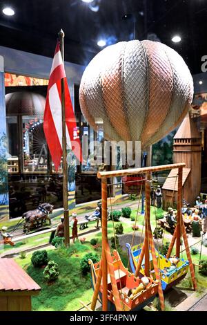 Display at Prater Wheel Vienna Austria Stock Photo