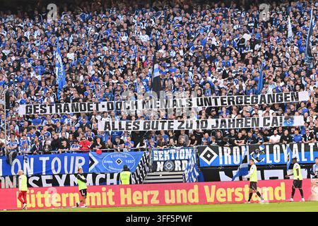 Feature the fans [supporters] of HSV Hamburg show posters DFB/DFL ...
