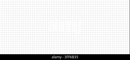 Black Blueprint seamless bg grid marks overlay. Grid for motion graphic, VFX tracking markers and video effects. Printable backdrop sheet. Dots, lines Stock Vector