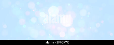 Blurry light bokeh background. Glowing shimmer sparkles wallpaper. Defocused falling flying dust particles backdrop. Blurred magic glitter spark confetti glare. Vector dreamy fairy shining effect Stock Vector