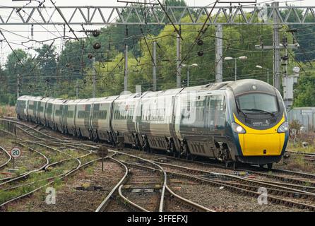 Avanti West Coast Class 390 approaching Carlisle Stock Photo