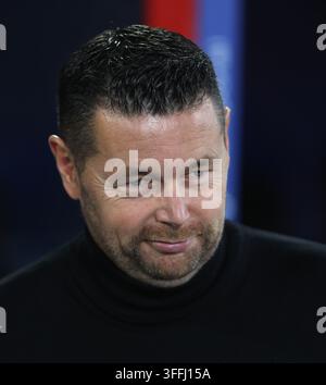 Crystal Palace manager Pierre Sage before the Premier League match at ...