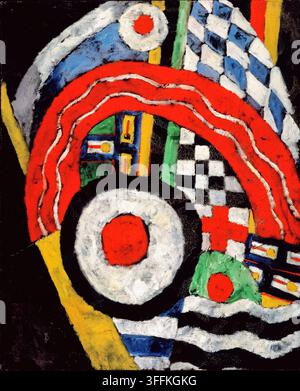 Marsden Hartley (1877-1943), Painting No. 46, abstract art, painting 1914-1915 Stock Photo