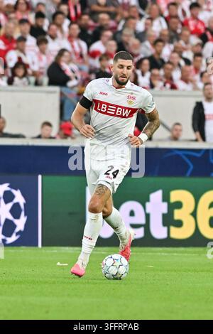 STUTTGART - Jeff Chabot of VFB Stuttgart during the UEFA Champions ...