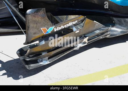 Alpine F1 Team A526, mechanical detail rear wing flap during the 2026 ...