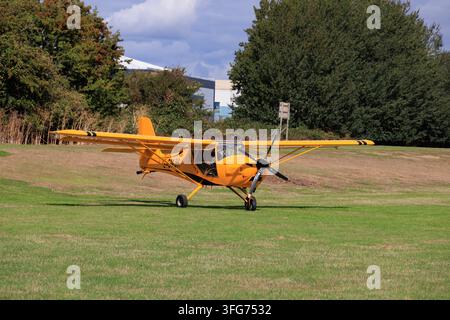 Aeropro EuroFOX 3K G-CMJH at LEC Airfield, home of Bognor Regis Gliding Club, Bognor Regis, West Sussex, England Stock Photo
