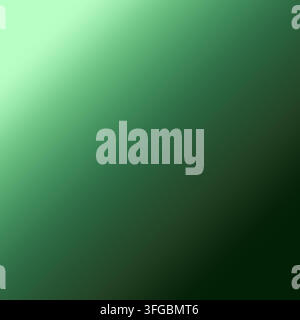Abstract green dark gradient soft background vector shape Stock Vector