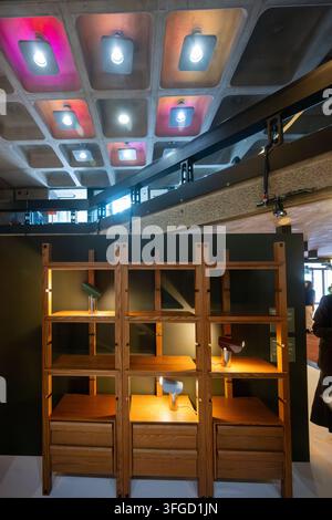 London, UK. 23 September 2026. A staff member with stickers on the ...