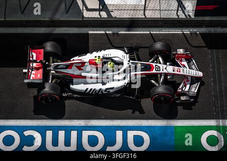 Madring, Madrid, Spain. 12.September.2026; Oliver Bearman of Great Britain and TGR Haas F1 Team during Free Practice 3 Formula One Spanish Grand Prix Credit: Jay Hirano/AFLO/Alamy Live News Stock Photo