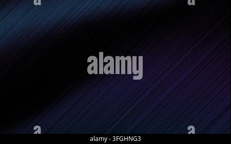 This image features a dark blue and black gradient background composed of diagonal lines. The texture appears smooth and layered, creating a subtle vi Stock Photo