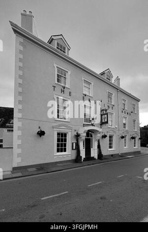 The Erskine Arms Pub and Hotel, Rose Hill street, Conwy town, Conwy, North Wales, Britain Stock Photo