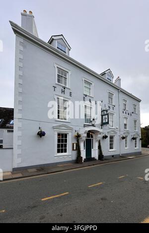 The Erskine Arms Pub and Hotel, Rose Hill street, Conwy town, Conwy, North Wales, Britain Stock Photo