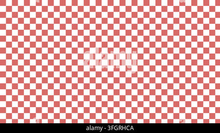 Checkerboard Pattern Geometric Red Background Vector Repeat Tile Design Stock Vector