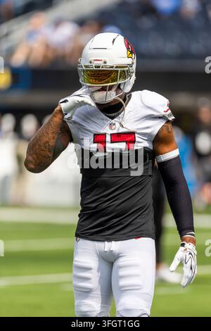 Christian Ringo Nfl Arizona Cardinals wide receiver Kendrick Bourne (17) walks back to the ...
