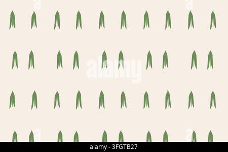 Seamless botanical repeat based on palm shadow pattern, rendered as a clean vector surface design with balanced spacing, repeat accuracy, and practica Stock Vector
