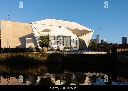 Aviva Studios, Home of Factory International, in Manchester. Stock Photo