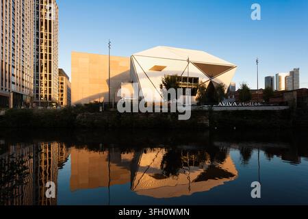 Aviva Studios, Home of Factory International, in Manchester. Stock Photo