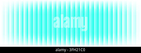 A minimalist abstract pattern featuring vertical cyan stripes with a soft gradient transition, creating a modern and clean design aesthetic. Stock Vector