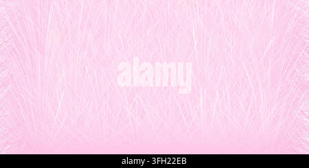 A soft and fluffy pink fur texture background with fine hair-like strands creating a delicate and cozy aesthetic pattern. Stock Vector