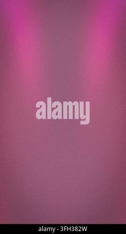 Pink purple and magenta grainy abstract background vertical image with gradient blur grunge texture tech wallpaper Stock Photo