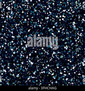 Dark blue glitter texture background for elegant digital design and luxury print projects Stock Vector