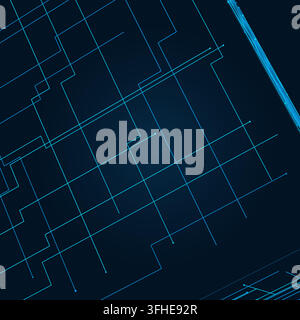 Wire Cube vector background with minimal abstract composition for microstock and commercial design projects. Stock Vector