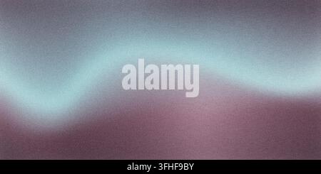 Grainy gradient colors blending from blue to purple, forming subtle wave pattern Stock Photo