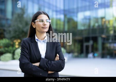 Professional woman in business suit. Stock Photo
