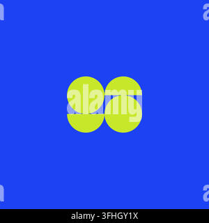 Geometric Logo Design Vector. Shape Logo Stock Vector