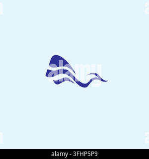 Abstract Bird Logo Vector Illustration Stock Vector