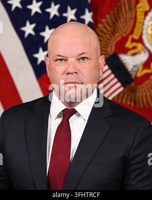 Adam Telle, Acting Secretary of the Army, speaks at the opening ...