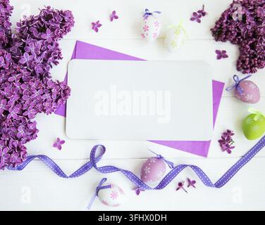 Easter greeting card Stock Photo