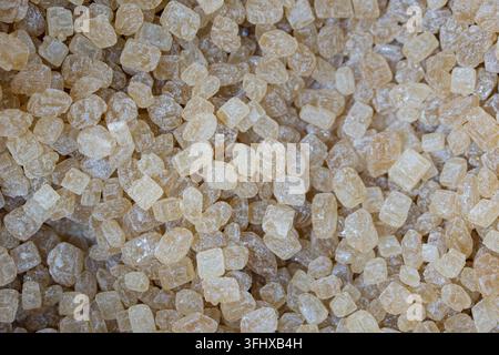 Close-up of yellow rock sugar cane crystals Stock Photo